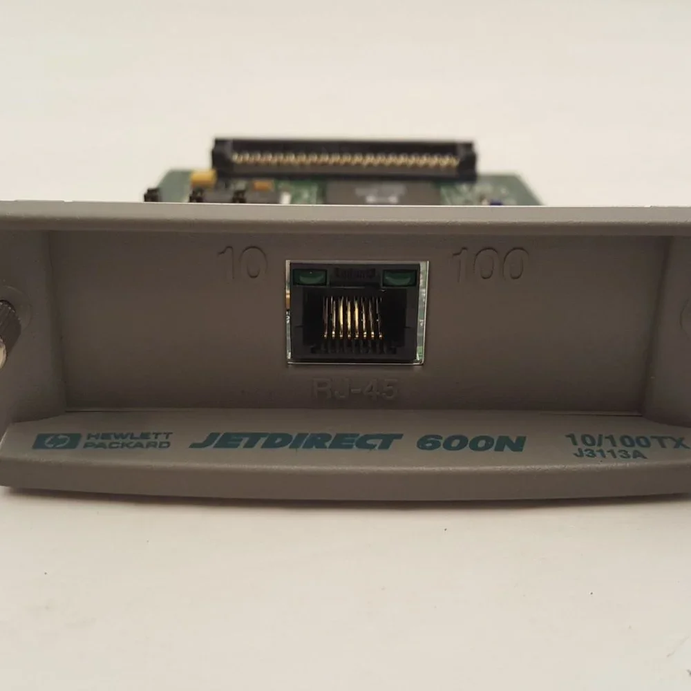 HP JetDirect 600N Print Server J3113A | J3113-60002 | DOM 06/1999 USED